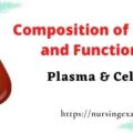 Composition of Blood and Functions