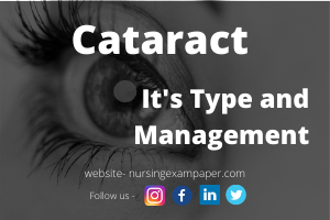 Cataract Type Symptoms Diagnosis and Treatment