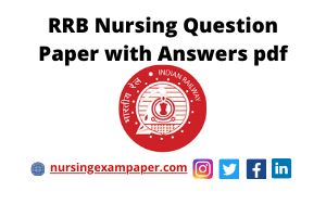 solved nursing question papers