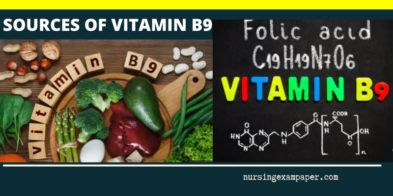 Folic Acid Vitamin B9 - Nursing Exam Paper