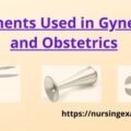 The Name of tools/Instruments Used in Gynecology and Obstetrics