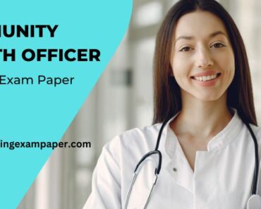 Community Health Officer / CHO