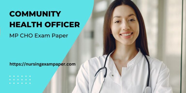 Community Health Officer / CHO