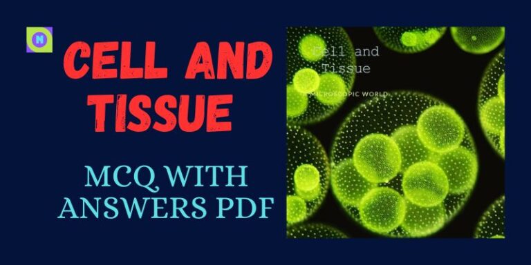 tissue mcq with answers pdf